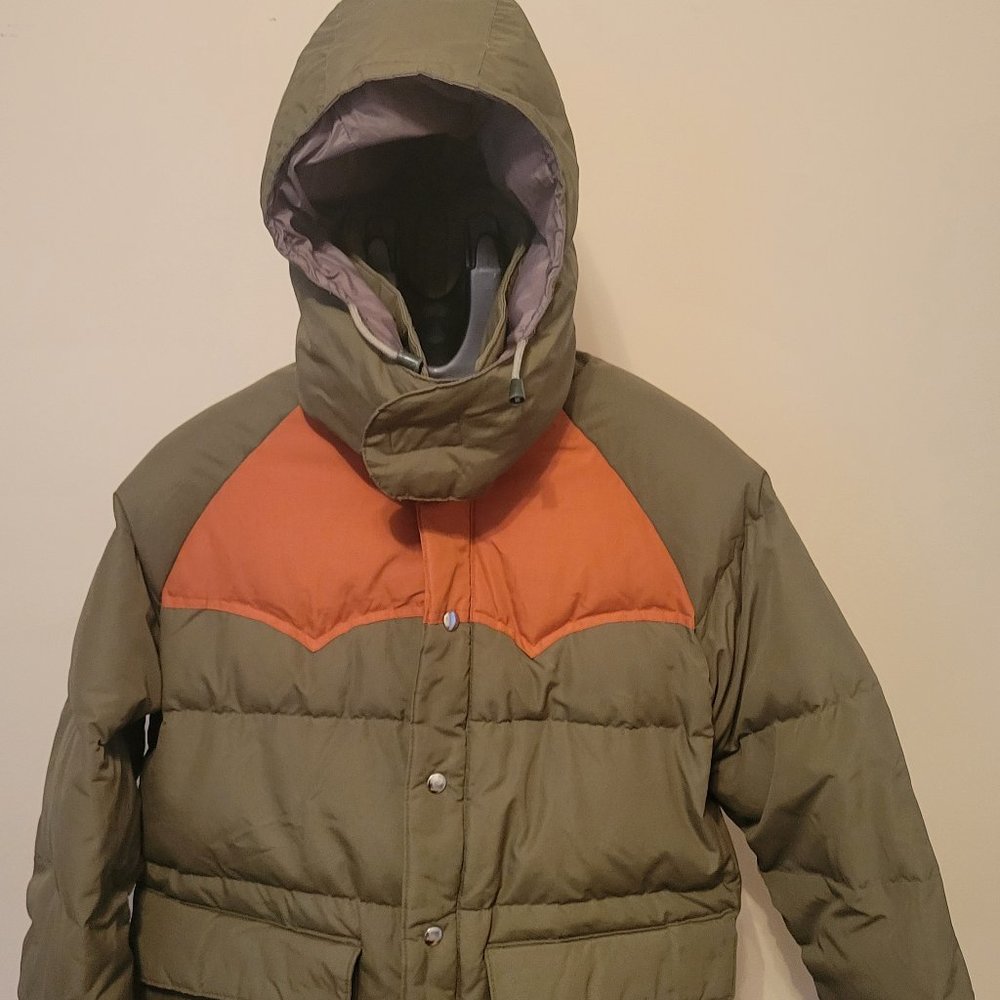 Vintage Camel Down Coat